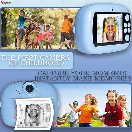 Instant Print Camera for Kids