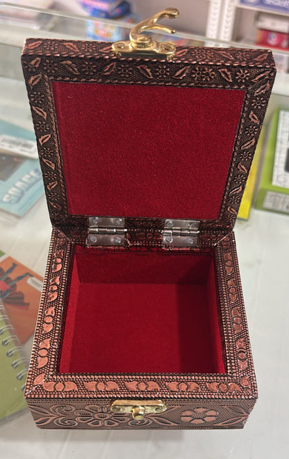 Festivblush Decorative Wooden Jewellery Box