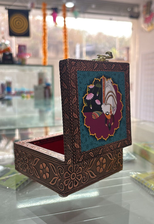 Festivblush Decorative Wooden Jewellery Box