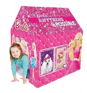 Barbie tent house