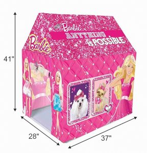 Barbie tent house
